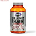 【最大2,000円クーポン7月11日01:59まで】NOW Foods ナウフーズ スポーツ クレアルカリン クレアチン 750mg ベジカプセル 240粒 #2053 Sports Kre-Alkalyn Creatine Veg Capsules 240 Veg Capsules