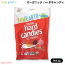 ヤムアース YumEarth オーガニック ハードキャンディ フルーツフレーバー アソート 368.5g Organic Hard Candies, Favor...