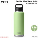 イエティ YETI ランブラー 46oz ボトル チャグキャップ付き キーライム 1.36リットル Rambler 46 oz Bottle With Chug...