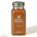 【送料無料】Simply Organic Cayenne Pepper Certified Organic シンプリーオーガニック カイエンペッパー 82g