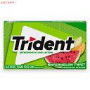 トライデント ウォーターメロンツイスト シュガーフリー ガム 14枚入り Trident Watermelon Twist Sugar Free Gum