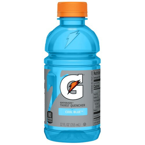 【お得な12本】Gatorade Cool Blue Sports Drink -12 fl oz Bottles / ゲータレード スポーツドリンク [クールブルー味] 355ml 2