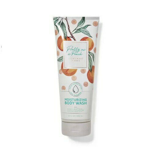 Bath & Body Works PRETTY AS A PEACH Body Wash 10 fl oz / 296 mL / バス＆ボディーワークス ボディウォッシュ [プリティアズアピーチ]