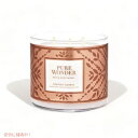 Bath and Body Works 3-Wick Candle PURE WONDER 14.5 oz / 411 g / バスアンドボディワークス 3芯キャンドル