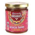 【最大2000円クーポン3月28日まで】Heavenly Organics Organic Raw Acacia Honey 12 oz ヘブンリ— オーガニクス オーガニック ワイルド アカシア ハニー