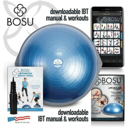 【最大2,000円クーポン4月27日9:59まで】BOSU プロバランストレーナー 72-10850-P ワークアウト [ブルー]