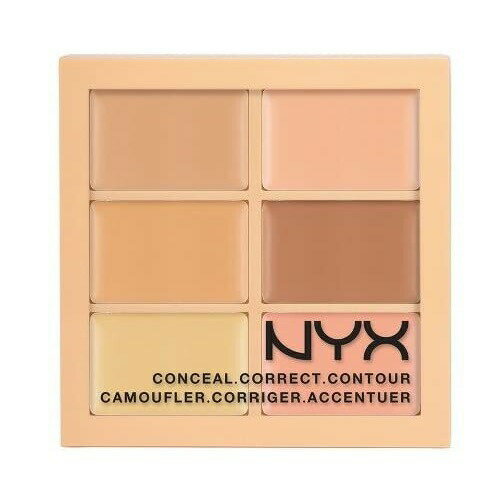 NYX Conceal, Correct, Contour Palette /NYX カラーコレクティング　コンシーラーパレット　色