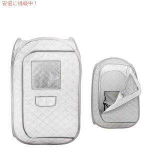 【最大2000円クーポン2月11日まで】スマートマック ポータブル サウナテント 一人用 グレー Smartmak ホームスパ Portable Sauna Tent