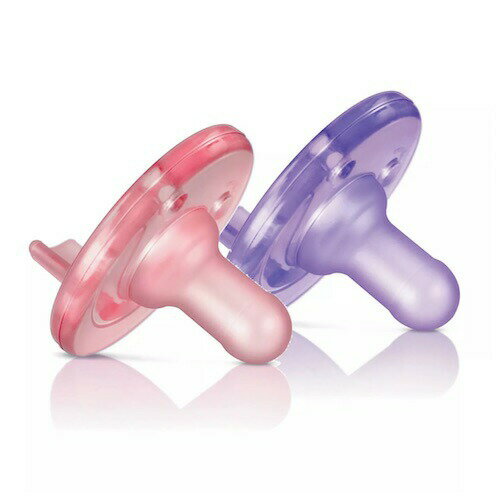 Philips AVENT Soothie Pacifier 0-3m Pink/Purple 2pcs / tBbvX AFg ԂpԂ 0-3p [sNp[v] 2