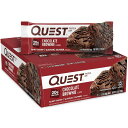【最大2,000円クーポン5月27日01:59まで】クエストバー プロテインバー チョコレートブラウニー 12本入り/ Quest Bar Protein Ba...