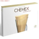 【最大2,000円クーポン5月27日01:59まで】Chemex(ケメックス)ボンデッドフィルター アンフォールド ナチュラル ハーフムーン型 100枚入り コ...