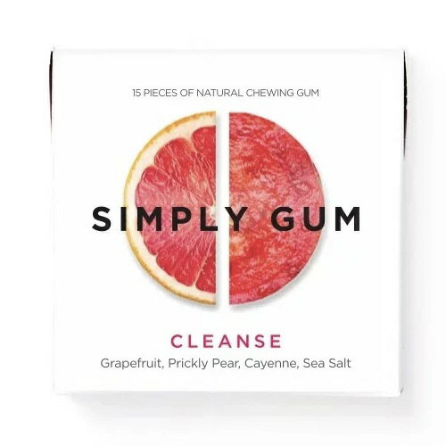 楽天アメリカーナ　AmericanaSimply Gum All Natural CLEANSE Gum /シンプリーガム　ナチュラル　クレンズガム 15個入り×6パック