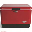 【最大2,000円クーポン6月11日01:59まで】Coleman 54 Quart Steel Belted Cooler Red / コールマン スチールベ...