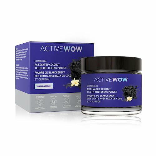 yő2,000~N[|51601:59܂ŁzActive Wow Activated Charcoal Teeth Whitening Powder, Vanilla / ANeBuI Y  zCgjO `R[pE_[ [oj] 20g