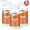 yő2,000~N[|51601:59܂Łz3Zbg NOW Foods iEt[Y S 18mg 120 #1443 Tvg K{~l ~l xWJvZ Iron 18 mg Veg Capsules