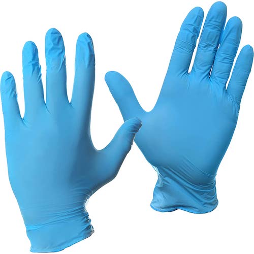 GH Heavy Duty 使い捨て ニトリルグローブ 100枚 ラテックスフリー パウダーフリー  M/Lサイズ ニトリル手袋 Nitrile Disposable Gloves 100-Pc Latex Free Powder Free