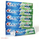 Crest クレスト コンプリート プラス スコープ ホワイトニング 歯磨き粉 アウトラスト ウルトラ 184g/6.5oz Complete + Scope