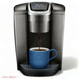 【最大2,000円クーポン4月27日9:59まで】Keurig K-Elite Single Serve K-Cup Pod Coffee Brewer Brushed Slate / キューリグ Kエリート Kカップ用コーヒーメーカー シングルサーバー