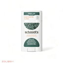 【最大2,000円クーポン5月16日01:59まで】Schmidt's Deodorant Stick Hemp & Sage 2.65 oz / シュミッツ ...
