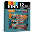 【最大2,000円クーポン5月16日01:59まで】KIND Bars Variety Pack 12 Snack Bars / スナックバー バラエティパック 12個入り 3種類のフレーバー お手軽スナック