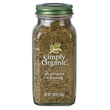 【訳あり】Simply Organic all-purpose seasonig Certified Organic 2.08oz　シンプリーオーガニック　オールパーパス　シーズニング　59g【数量限定特別商品/消費期限2021年11月末】