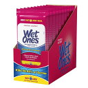 【お得な10個セット】Wet Ones Travel Packs Fresh Scent 10 Packs, 200 Wipes / ウェットワンズ 消毒ウェットティッシュ 除菌シート 20枚入り 10個セット