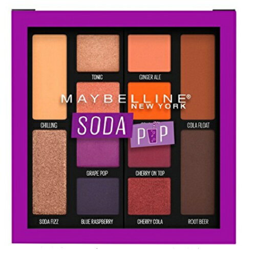 メイベリン ニューヨーク アイシャドウ 【最大2,000円クーポン5月16日01:59まで】Maybelline Eyeshadow Palette Makeup, Soda Pop /メイベリン　アイシャドウパレット　ソーダーポップ