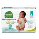 Seventh Generation 無添加 おむつ 新生児 サイズ(N)(4.5kg まで)　31枚入り セブンスジェネレーションSeventh Generation Baby Free and Clear Diapers Size New Born(N):Up to 10Lbs - 31Diapers