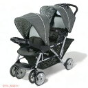 【最大2,000円クーポン5月27日01:59まで】Graco DuoGlider タンデムシート付き二人乗りベビーカー グレイシャー