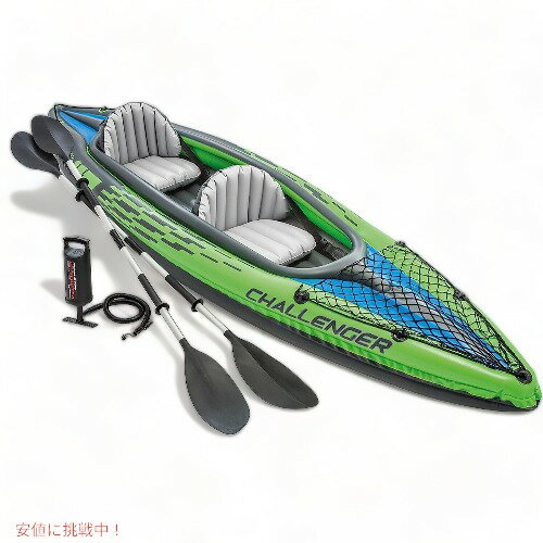 yő2,000~N[|51601:59܂ŁzIntex CebNX `W[ Ct[^u JbN 2l Challenger Inflatable Kayak