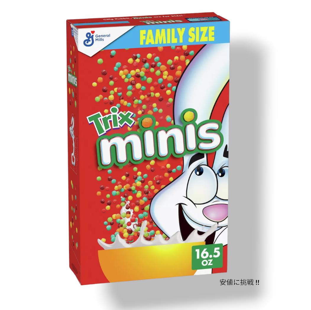 Trix MINIS ファミリー サイズ シリアル - 16.5 オンス - General Mills