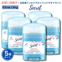 【最大2,000円クーポン5月16日01:59まで】5本セット シークレット デオドラント インビジブル ソリッド パウダーフレッシュ 14g スティックタイプ...