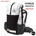 Hyperlite Mountain Gear nCp[Cg}EeMA UNBOUND 40 ~fBA zCg y nCLO oR bN obNpbN White Medium