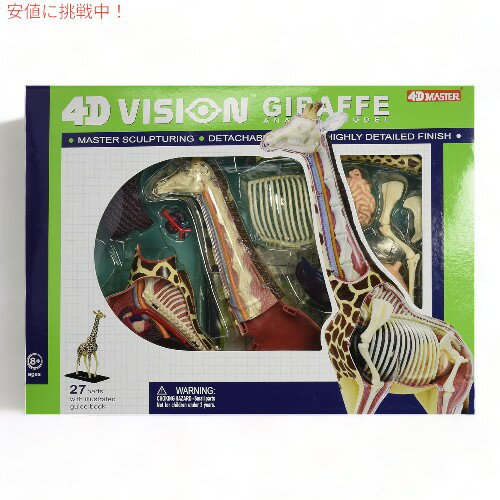 【最大2 000円クーポン6月11日1:59まで】Tedco テッドコ 4D Master キリン解剖模型 Vision Giraffe Anatomy Model