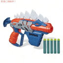 ナーフ Nerf ディノスクワッド ステゴスマッシュ ダーツブラスター F0805 銃 バトルゲーム ...