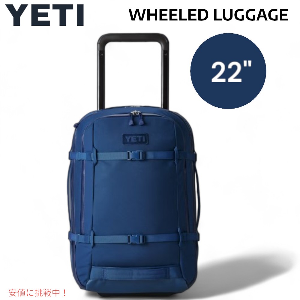 楽天アメリカーナ　Americana【最大2,000円クーポン5月16日01:59まで】YETI イエティ CROSSROADS クロスロード 22インチ/35L ホイール付きラゲージ ネイビー WHEELED LUGGAGE NAVY