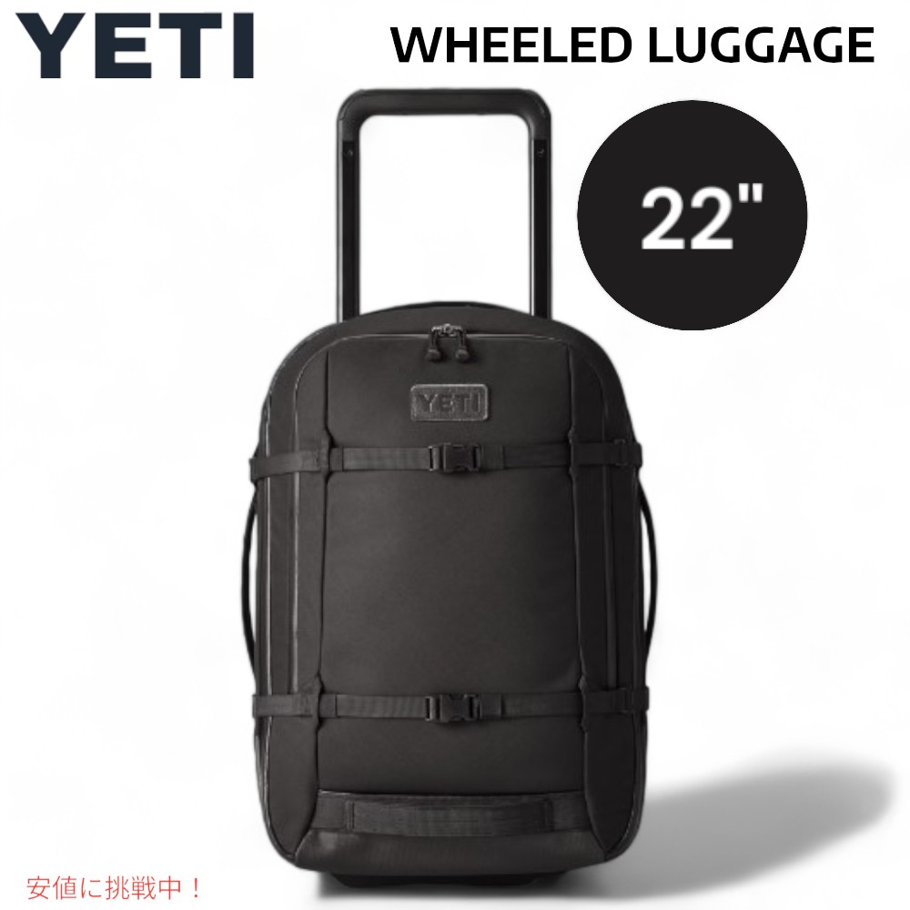 楽天アメリカーナ　Americana【最大2,000円クーポン5月16日01:59まで】YETI イエティ CROSSROADS クロスロード 22インチ/35L ホイール付きラゲージ ブラック WHEELED LUGGAGE BLACK