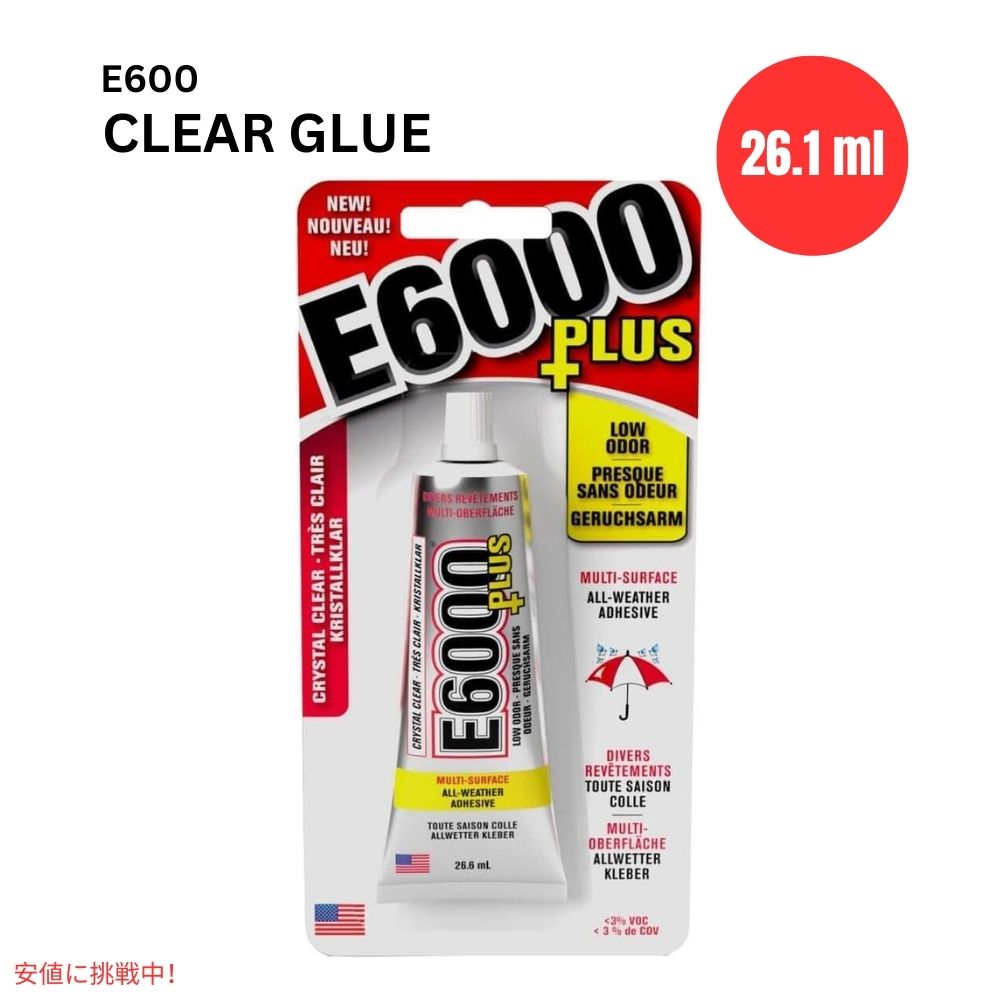 E6000 Plus ޥŪΥꥢ롼 E6000 Plus Multi-purpose Clear Glue 26.1ml