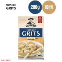 NG[J[CX^gObc o^[ 9.8IX x 10 Quaker Instant Grits Butter 9.8oz x 10ct