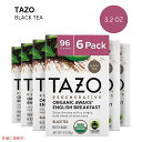 【6個セット】 TAZO レジェネラティブ オーガニック アウェイク ブラックティー バッグ 36 個 TAZO Regenerative Organic Awake Black Tea Bags 36 Count