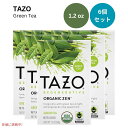 【6個セット】TAZO タゾ レジェネラティブ オーガニック ゼン グリーンティー 16袋 x6箱 まとめ買い 緑茶 Regenerative Organic Zen Green Tea