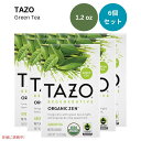 【訳あり・在庫処分】TAZO Regenerative Organic Zen Green Tea 16 Tea Bags x 6ct タゾ レジェネラティブ オーガニック ゼン グリーンティー 緑茶 16袋 x 6個セット【賞味期限2026年4月24日まで】