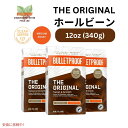 ブレットプルーフ オリジナル ミディアム ロースト ホールビーン コーヒー 12oz /3個入り Bulletproof Original Medium Roast Whole Bean Coffee 12oz