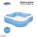 INTEX インテックス プール ビーチ ウェーブ スイムセンター Pool Beach Wave Swim Center ※色は異なる場合があります。