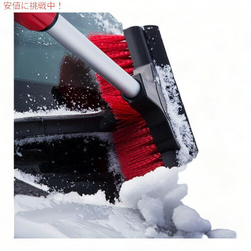 【スーパーSALE 最大2000円OFFクーポン 6/11 1:59まで】スノー ブラシ 伸縮式 雪ほ...