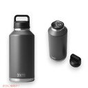 YETI Rambler 64 oz Bottle With Chug Cap Charcoal / イエティ ランブラー 64oz ボトル チャグキャップ付き...