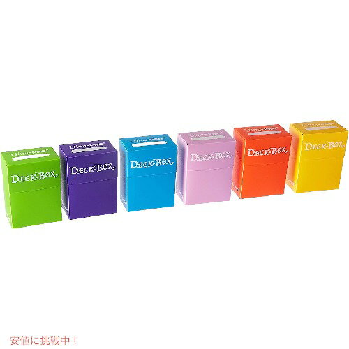 ウルトラプロ トレカデッキケース 6色セット Ultra Pro Card Deck Box Set of 6