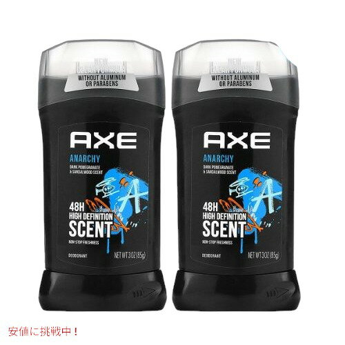 [2Zbg] AXE ANZ Deodorant A~jEt[ fIhg Anarchy Ai[L[ 3oz/85g