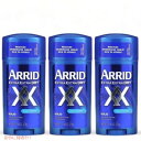 [3個セット] Arrid アリッド デオドラント ソリッド エクストラエクストラ ドライ XX [クールシャワー] 73g / SOLID Deodorant Cool Shower