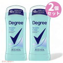 [2個セット] Degree Antiperspirant Deodorant Shower Clean 2.6oz / ディグリー アンチパーシピラント デオドラント シャワークリーン 74g
